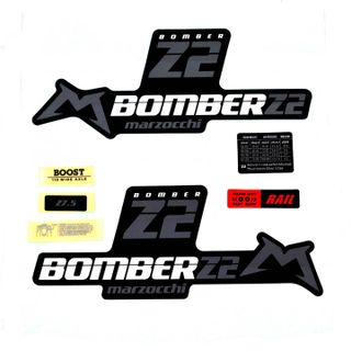 FOX 803-01-392 Decal Kit Marzocchi Z2 Std/Matte Black FOX 803-01-392 Decal Kit Marzocchi Z2 Std/Matte Black
